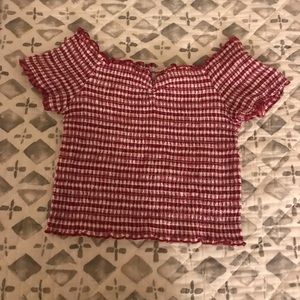 UO Gingham Crop Top